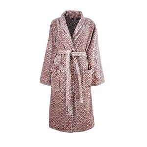 Ted Baker Wave Geo Robe soft pink Size L/XL New